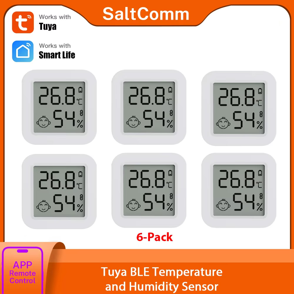 Digital Hygrometer Probe - Tuya Mini Thermometer Hygrometer Temperature Humidity