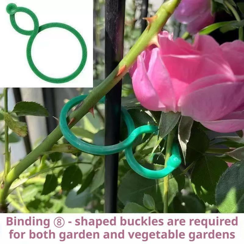 100 Pcs Plant Support Clips He - огляд і ціна Vine Climbing Plastic