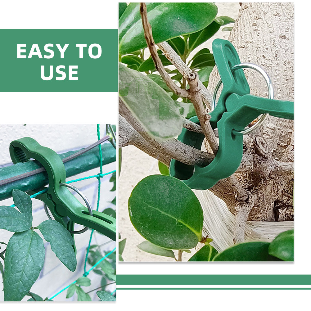 60Pcs Garden Plant Clips Plast - огляд і ціна Vine Climbing Plastic